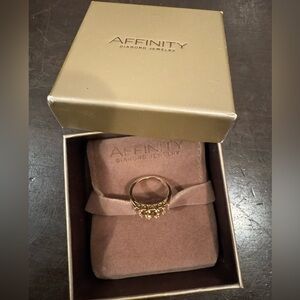 Andalusite Gemstone, 14k gold plated 925 stamped Ring